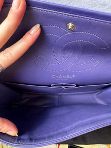 CHANEL Lambskin 2.55 Reissue 227 Flap Purple