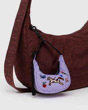 Load image into Gallery viewer, Crescent Bag Charm - Embroidered Pony