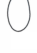 Load image into Gallery viewer, Black Crystal Necklace