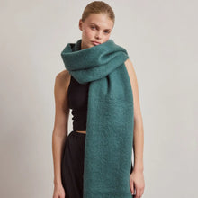 Load image into Gallery viewer, The Reykjavik Scarf - 100% Recycled - Forest Teal
