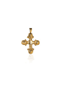 King Neptune Charm - Gold