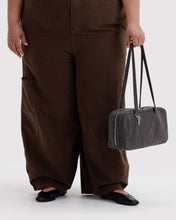 Load image into Gallery viewer, Denim Bowler Bag - Washed Black Denim