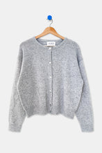 Load image into Gallery viewer, Bailey Cashmere Cardigan: Icy Grey