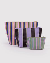 Load image into Gallery viewer, Go Pouch Set - Candy Shop Stripes