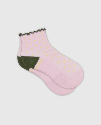 Kennedy Walsh Quarter Sock: Strawberry Shortcake