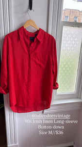 JDV - 90s Irish Linen LS BD [M]