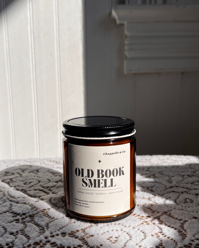 Old Book Smell Candle