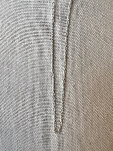 Gemma Chain : 18" / Sterling Silver