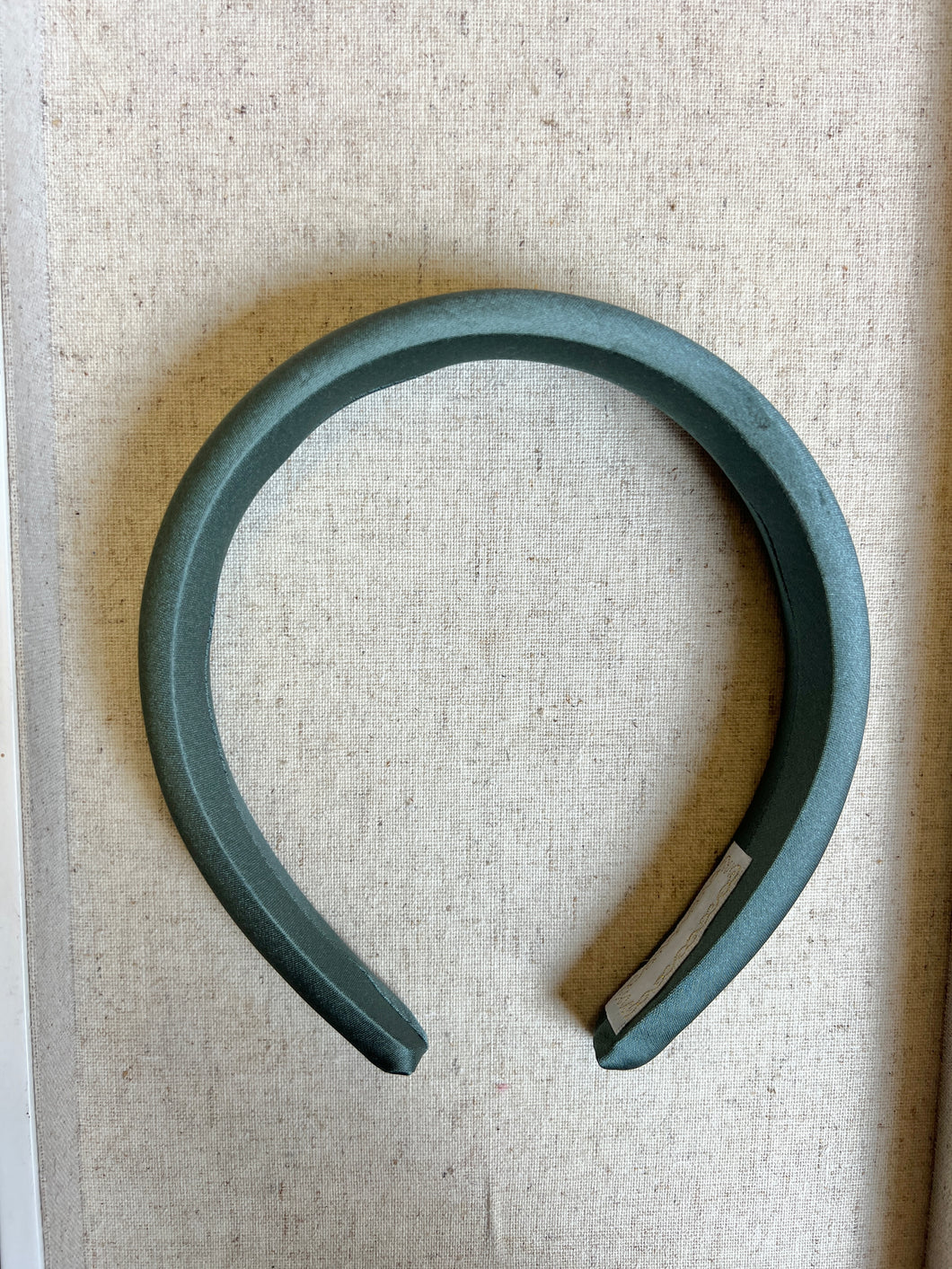 The Perfect Satin Headband: Emerald