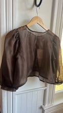 Load image into Gallery viewer, Bella Blouse - Chocolate