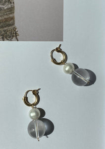 Milae Hoop Earrings: 14K Gold Filled