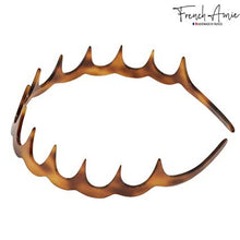 Load image into Gallery viewer, French Zig Zag Wide Teeth Headband