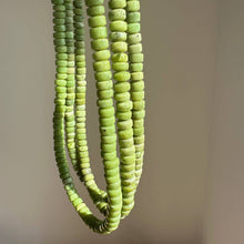Load image into Gallery viewer, Chartreuse Jade Gemstone Necklace