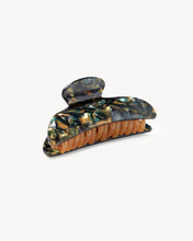 Load image into Gallery viewer, Midi Heirloom Claw in Green Tortoise