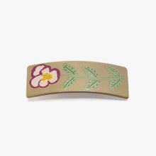 Load image into Gallery viewer, Pansy French Barrette