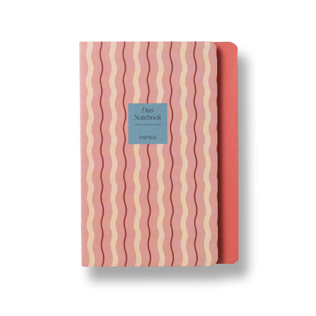 Papier Pink Wave A5 Notebook