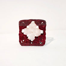 Load image into Gallery viewer, Granny Square Claw: Raspberry (XL)