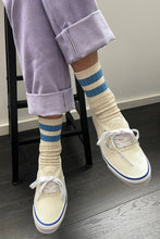 Load image into Gallery viewer, Her Socks - Varsity: Blue