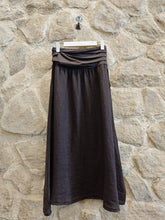 Load image into Gallery viewer, Linen Skirt: White