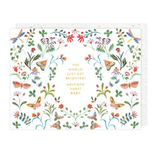Load image into Gallery viewer, Butterfly Garden - Baby Card