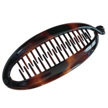 Load image into Gallery viewer, French Large Banana Clip: Tortoise Shell