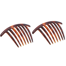 Load image into Gallery viewer, French Twist Side Hair Combs (2 Pcs): Tortoise Shell