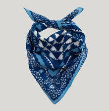 Load image into Gallery viewer, Cotton Mountains Bandana | Navy