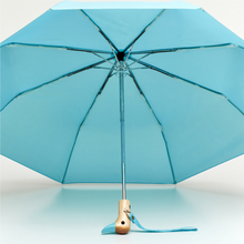 Load image into Gallery viewer, Compact Eco-Friendly Duckhead Umbrella - Popsicle Blue