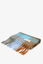 Load image into Gallery viewer, The Reykjavik Scarf - 100% Recycled - Blue/Orange
