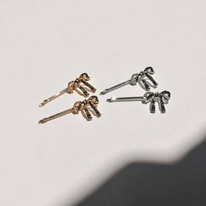 Ribbon Metal Hair Bobby Pins | Gold