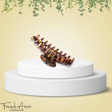 Load image into Gallery viewer, French XL Hair Claw: Amber