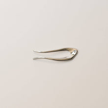 Load image into Gallery viewer, Short U-Shaped Metal Hair Stick | Silver