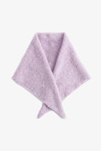 Load image into Gallery viewer, Alpaca Triangle Scarf - Wild Lilac