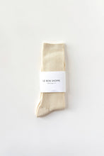 Load image into Gallery viewer, Trouser Socks: Pearl