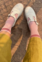 Load image into Gallery viewer, Boyfriend Socks: Vintage Pink