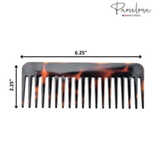 Load image into Gallery viewer, French Large Hair Comb: Tortoise Shell