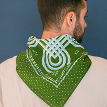 Load image into Gallery viewer, Cotton Love Knot Bandana | Olive