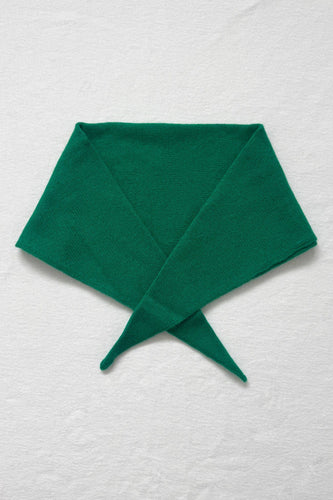 Cashmere Bandana: Kelly Green