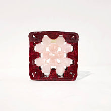 Load image into Gallery viewer, Granny Square Claw: Raspberry (XL)
