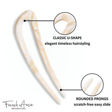 Load image into Gallery viewer, French Hair Pin: Pearl Ivory