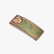 Load image into Gallery viewer, Pansy French Barrette
