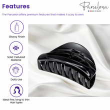 Load image into Gallery viewer, French Small Hair Claw: Tortoise Shell