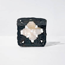 Load image into Gallery viewer, Granny Square Claw: Black and White (M)