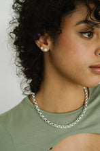 Load image into Gallery viewer, Keshi Pearl Studs: 7mm