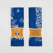 Load image into Gallery viewer, Cotton Field Bandana | Azure Blue