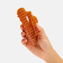 Load image into Gallery viewer, Nimbus Claw in Caramel Plaid