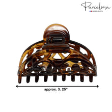 Load image into Gallery viewer, French Jardin Medium Hair Claw: Tortoise Shell