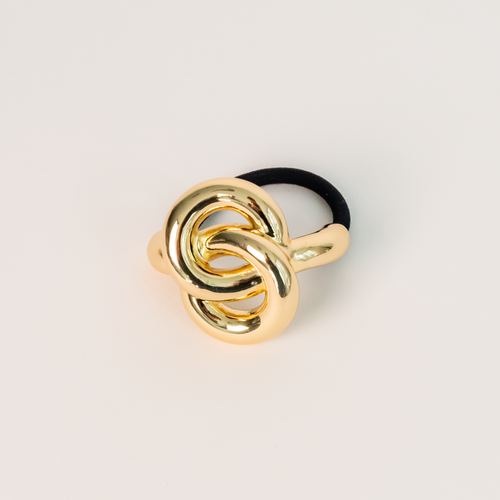 Eternal Loop Hair Tie l Gold