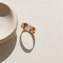Load image into Gallery viewer, Cigar Band Ring: 14k Gold Fill