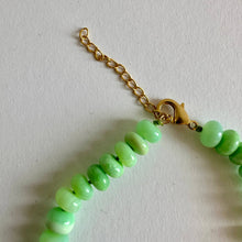 Load image into Gallery viewer, Jade Green Opal Gemstone Necklace